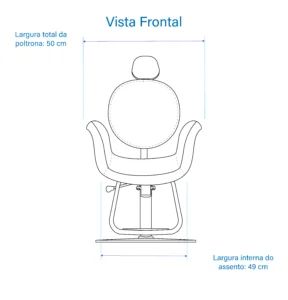 Tulipa_Reclinável-Frontal