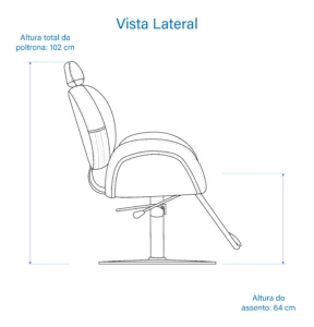 Tulipa_Reclinável-Lateral